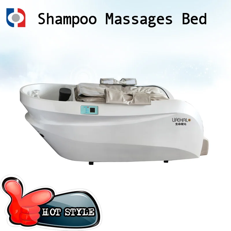 Shampoo hair wash equipment hair salon massage chair bed