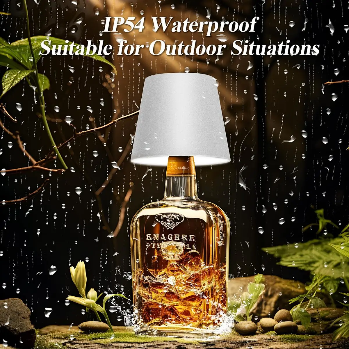 USB شحن زجاجة الجدول مصباح التحكم باللمس 3 ألوان ومصباح الليل يعتم ستبليس مناسبة لأضواء مكتب زجاجات النبيذ بار