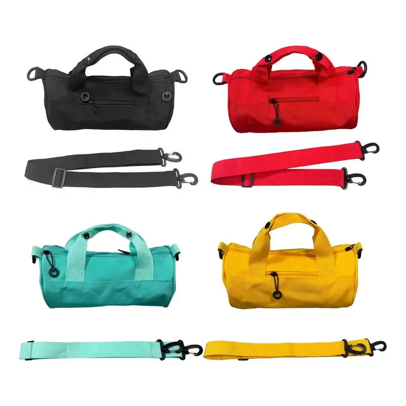 

Сумка для спортзала, сумка через плечо для спортзала, кошелек-бочка, переноска для хранения тренировок, большая вместимость с регулируемым ремнем для пеших прогулок, танцев, йоги, плавания