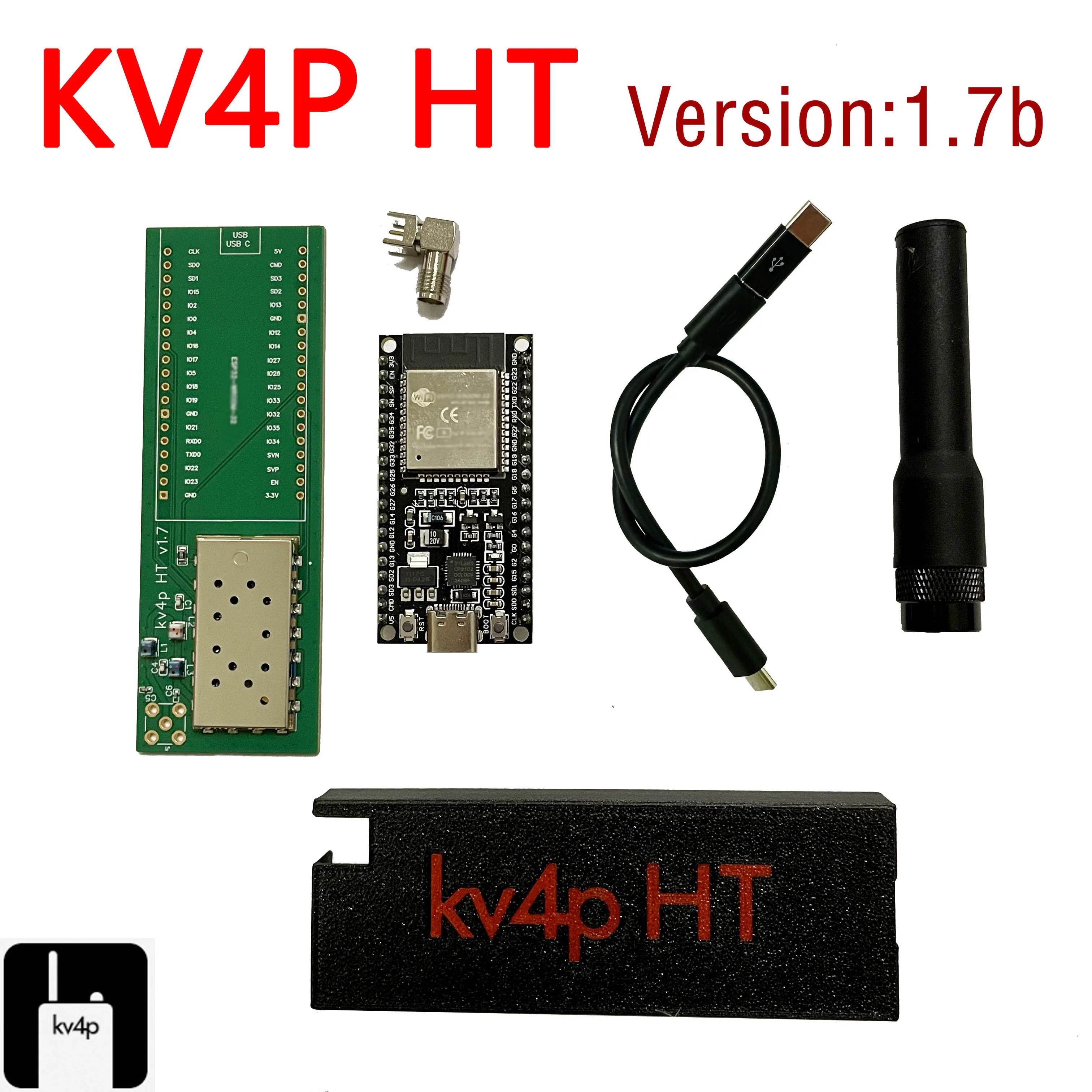 KV4P HT Turn Your Android Phone into a Modern Ham Radio Transceiver Kits and Assembled One All Available in 1.7 and 2.0 Version