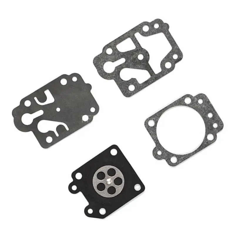 Durable Motorcycle Carburetor Rebuild Kits Repair Gasket Diaphragms Motocross ATV Accessory for 26cc 33cc 43cc 49cc 52cc