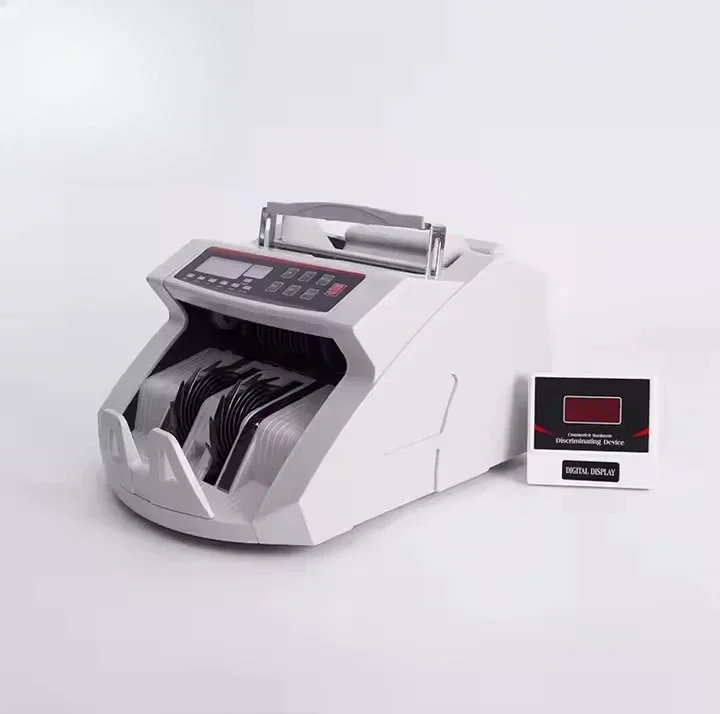 Foreign currency detector and counter LED display banknote counter