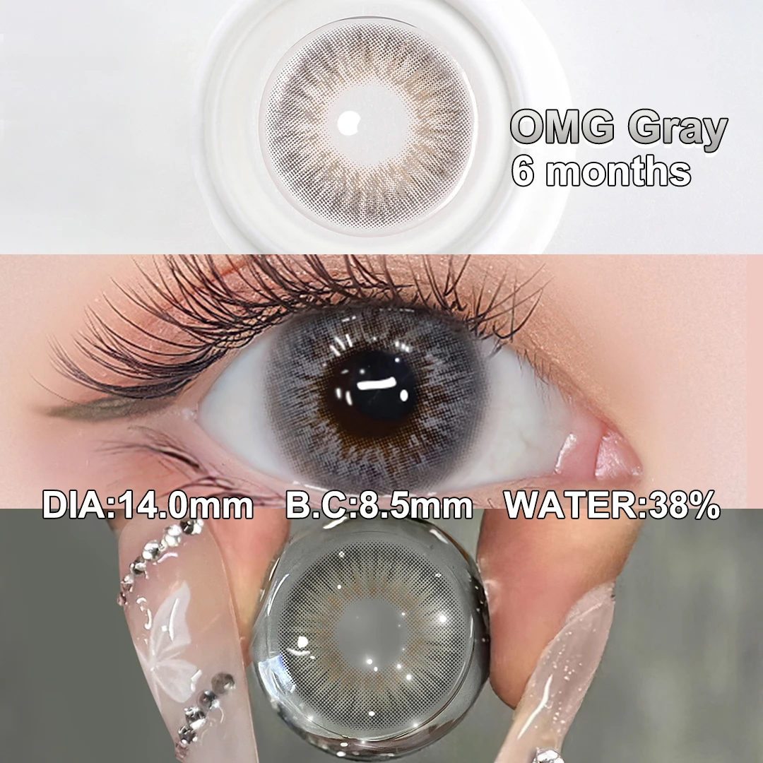 (0,00~-6,00) MAGISTER 14,0mm Kleindurchmesser-Kontaktlinsen mit Dioptrien Farbige Kontaktlinsen für Augen-Make-up 6 Monate – Detail 14