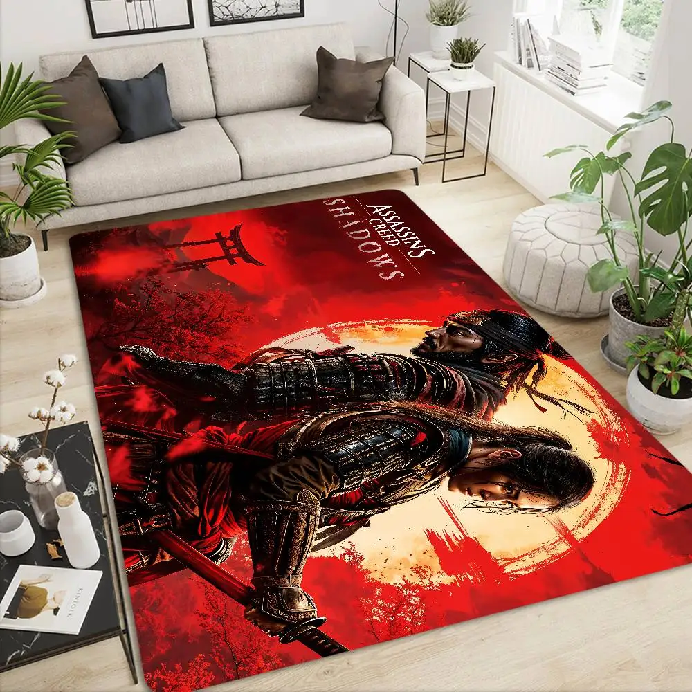 لعبة Assassin S Creed سجادة باب قابلة للغسل وغير قابلة للانزلاق لغرفة المعيشة أريكة كراسي منطقة حصيرة المطبخ منطقة السرير السجاد #1