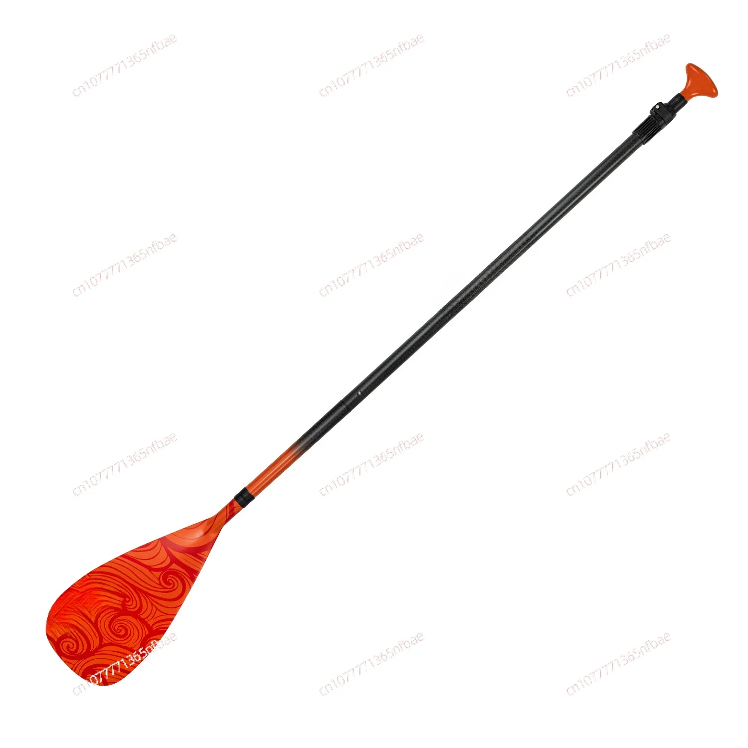 All Carbon Paddle, Three-stage Paddle, Fixed Length Single Section Carbon Fiber Racing, Two-stage Paddle