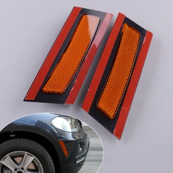 2Pcs/Set Front Bumper Side Marker Light Reflector Car 63217162548 Fit For BMW X5 E70 63217162547 2007 2008 2009 2010