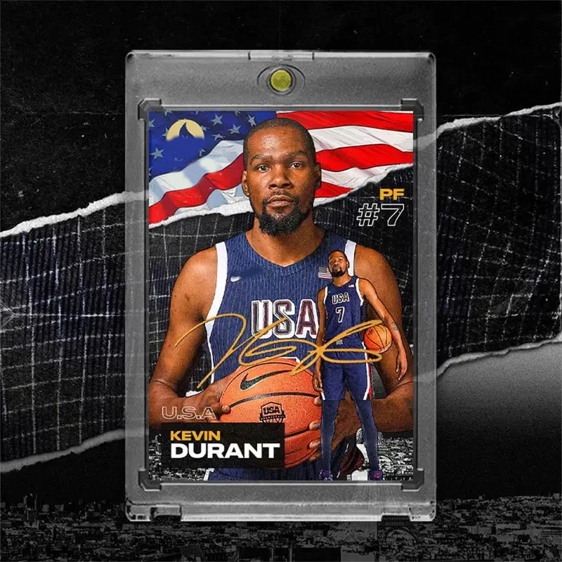 Panini High Imitation Star Card James Durant Curry Collectible Cards Christmas Birthday Present signature Brick card tripod