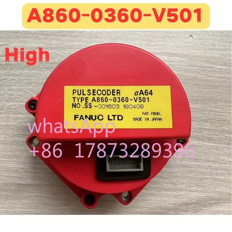 

Б/у энкодер High Shell A860-0360-V501 A860 0360 V501 Нормальная функция протестирована ОК