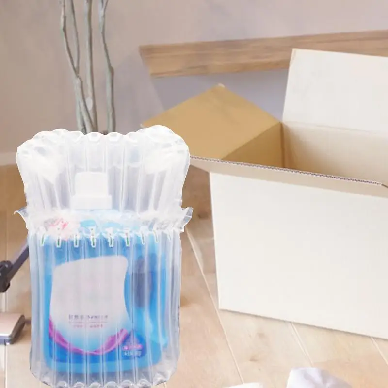 Travel Wine Bottle Protector Air Bubbles For Packaging Set Of 50 Shockproof Protector Cushion Sleeves For Wine Transportation