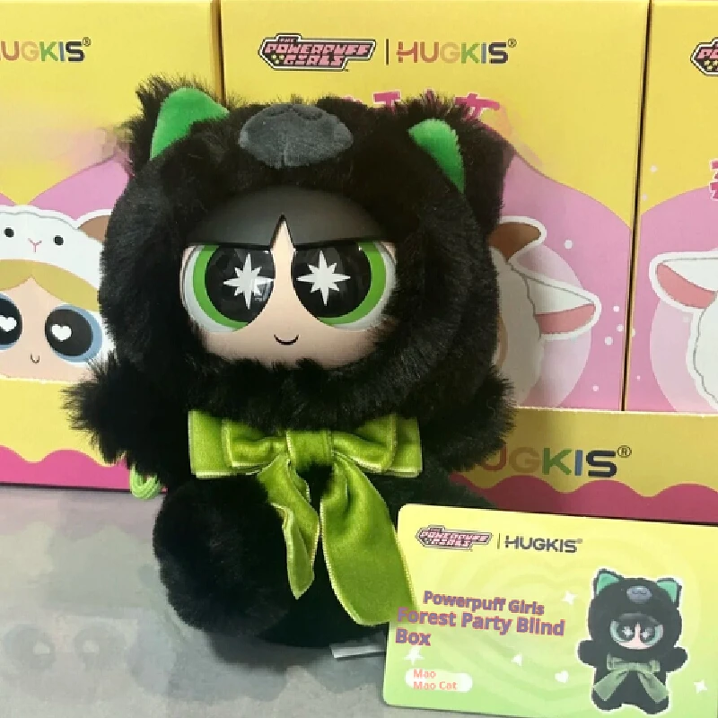حار الأصلي Hugki Powerpuff الفتيات الغابات جزء سلسلة صندوق الغموض صندوق أعمى أنيمي تمثال غرفة الديكور جمع هدايا الاطفال #3