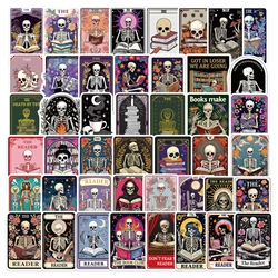 50pcs Creative The Reader Dusty Tarot Card Decorative Stickers Phone Cases Laptop DIY Personalized Waterproof Stickers