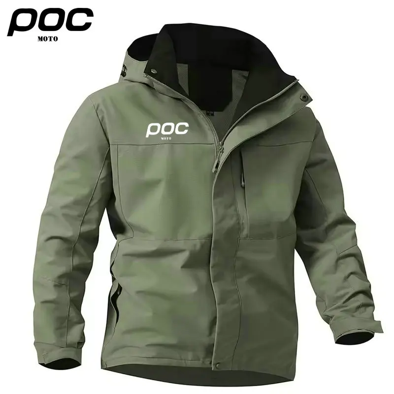 

MOTO POC Motorcycle Windbreaker Man's MTB Bicycle Outerwear Cycling Jacket Mountain Bike Coat Chamarra Rompevientos De Hombre