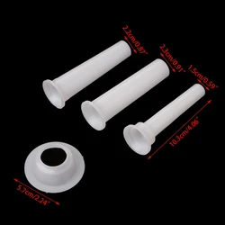 2025 New 3 Pcs Universal Sausage Stuffing Tube Plastic Stuffers For Casing Meat Grinder