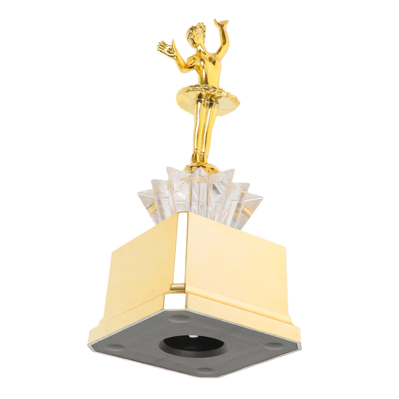 Ballet Dance Trophy Cup Plastic Gold Mini Trophy Perfect for Dance Competitions Costume Contests Awards Souvenirs Sports Winner