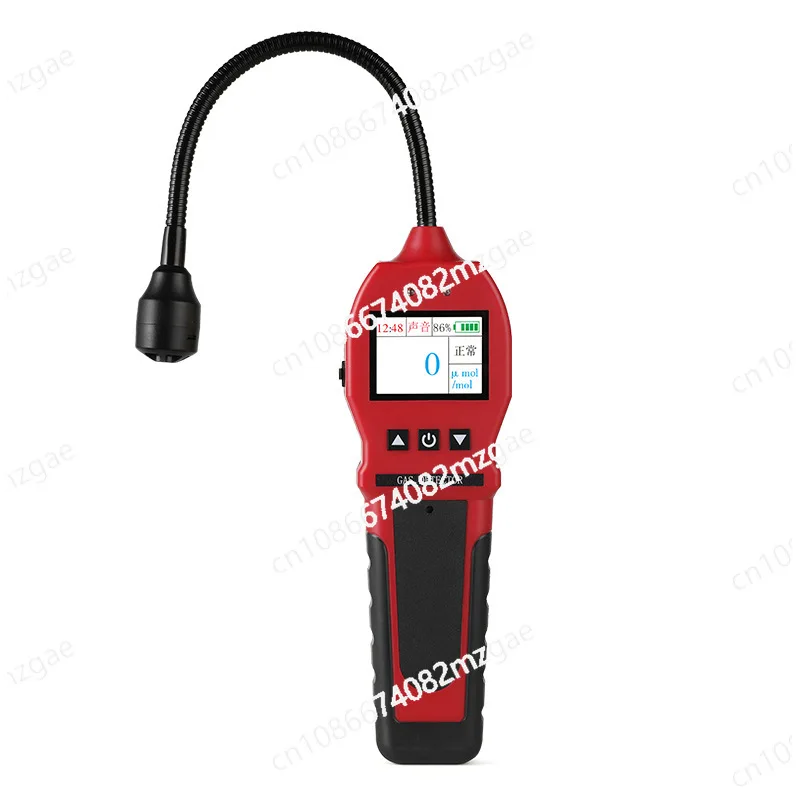 Portable combustible gas leak detector for natural gas, methane, coal gas, liquefied gas, etc