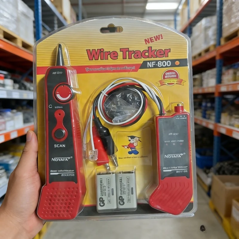

NOYAFA NF-800 Cable Tester Wire Tracker RJ11 RJ45 Network Telephone Line Finder Polarity Identification Telecom Maintenance Tool