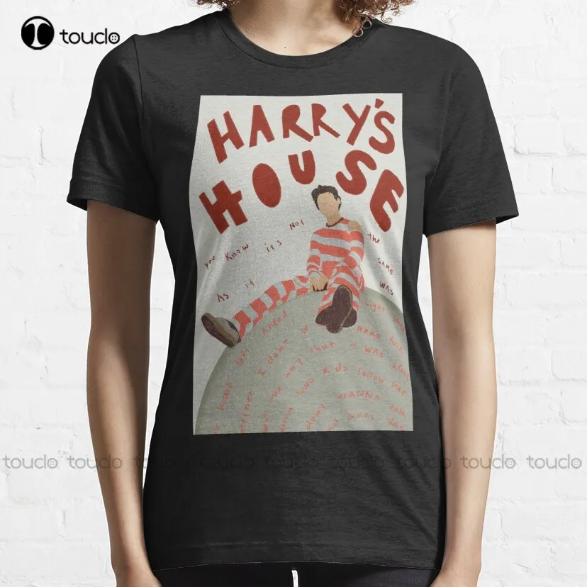 Harrys House Harry As It Was Design Classic T-Shirt Harry'S House Cute Shirts For Women New Popular Breathable Cotton Xs-5Xl New