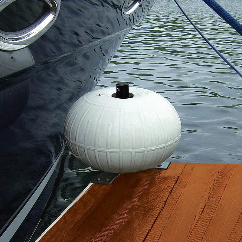 forHOMFUL Boat Fender Dock Pro Inflatable Dock Straight or Corner Mount Boat Fender Wheels