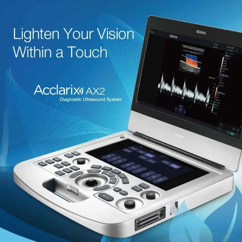 Edan AX2 medical siterite medic doppler usb probe vaginal ultrasound 14 mhz high frequency portable handheld machine