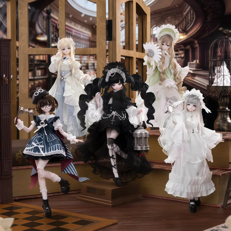 

Minty 4Th Generation Poem Of Feather And Mist Bjd Blind Box Full Hair Movable Joint Doll Ornament Collectible Toy Gift For Girls