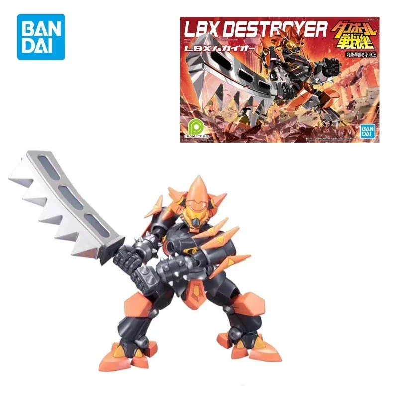 

In Stock Bandai Carton Fighter Figure Model LBX 004 HAKAI-O Ultimate Destruction King Assembly Anime Action Figure Toys Gifts