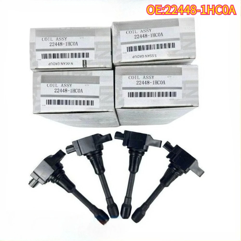 

High quality New For 1/4Pcs 22448-1HC0A Ignition Coil Nissan NP300 Frontier Sentra Altima Infiniti FX50 Q70 QX60 UF549