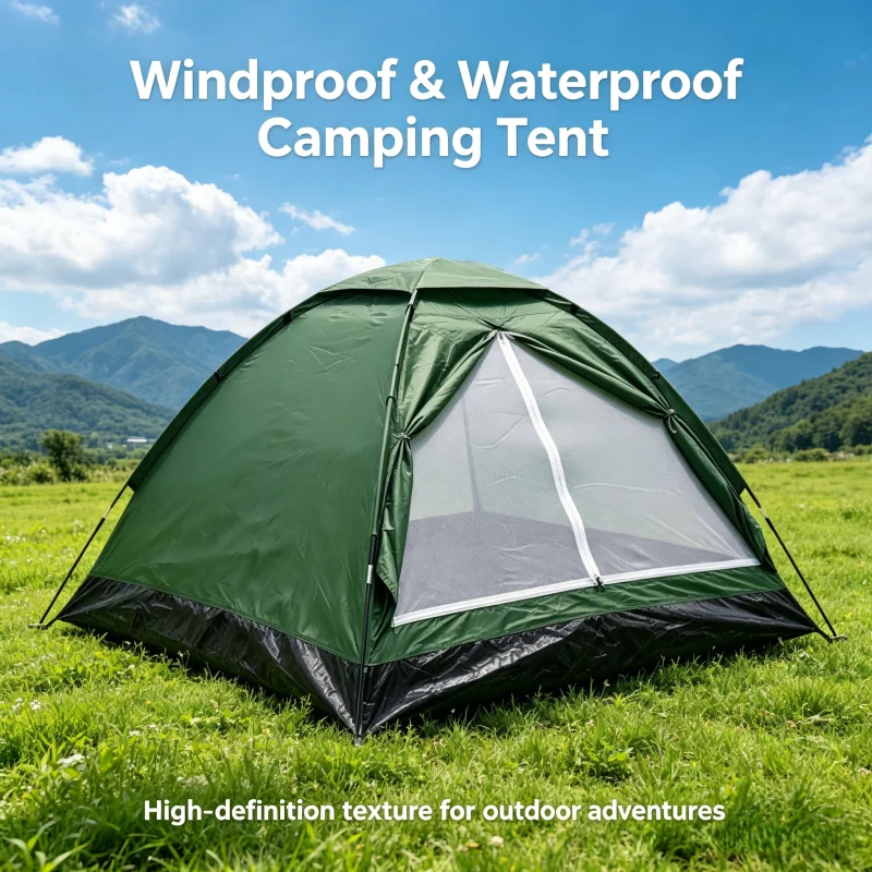 

Ultralight Camping Tent for Hiking Outdoor Sun Shield 2 Person Dual Layer Backpacking Waterproof Camping Equipment Accessories