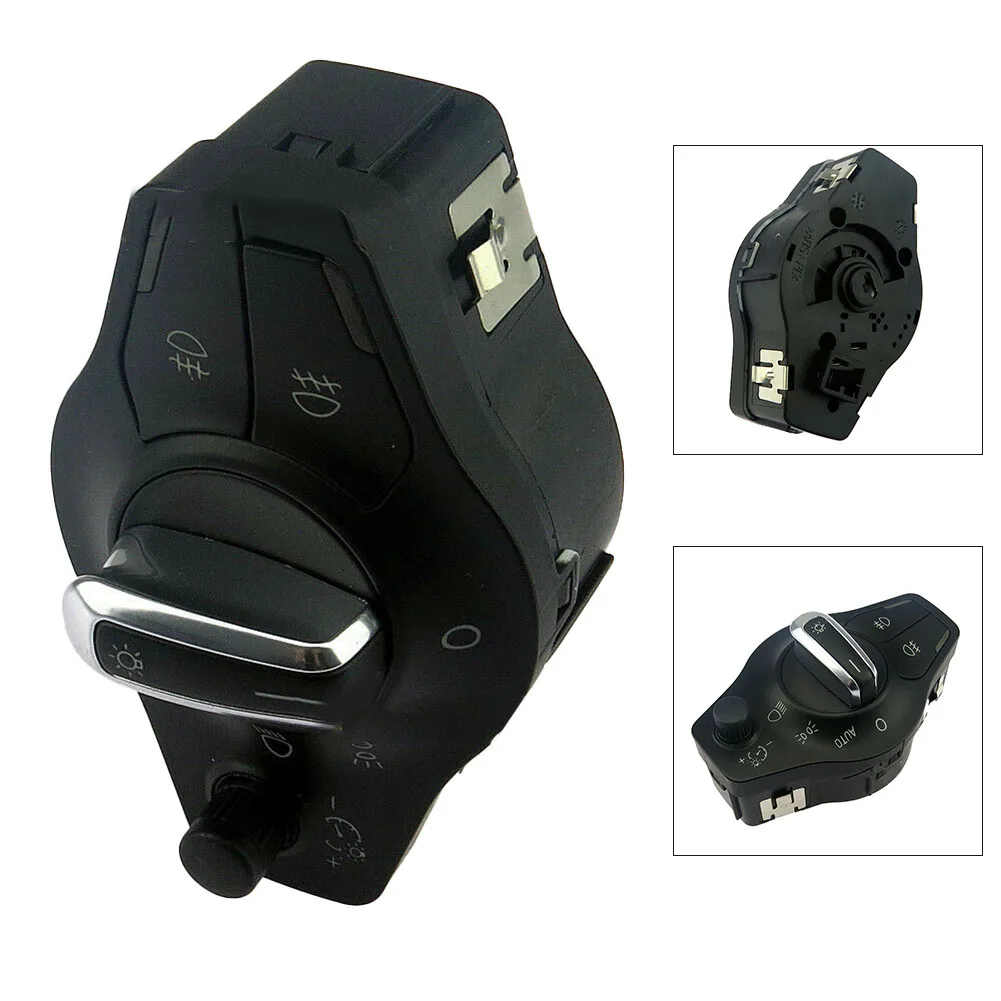 Car Lighting Control Control Switch Anti-Corrosion Easy To Install Made Of ABS No Deformation For A4 2008-2015