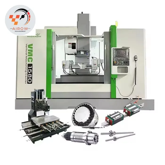 Airow Factory Direct Large Travel CNC Vertical Machining Center High Rigidity Heavy Cutting Mold BT40  Single Spindle VMC1580