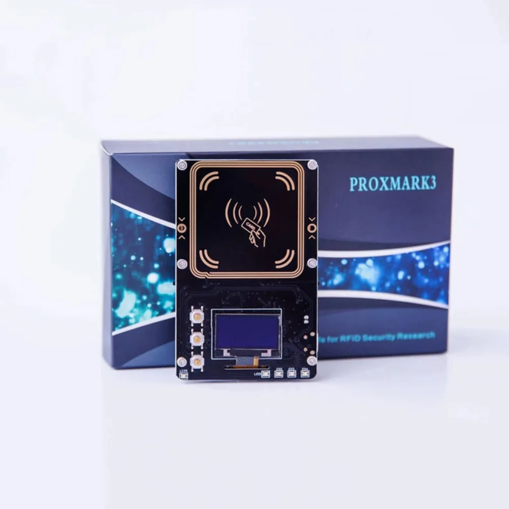 New PM3 Proxmark3 Master Ultimate Version With OLED Display Battery NFC RFID Reader Writer HF LF Antenna CARD UID KEYTAG CUniFly