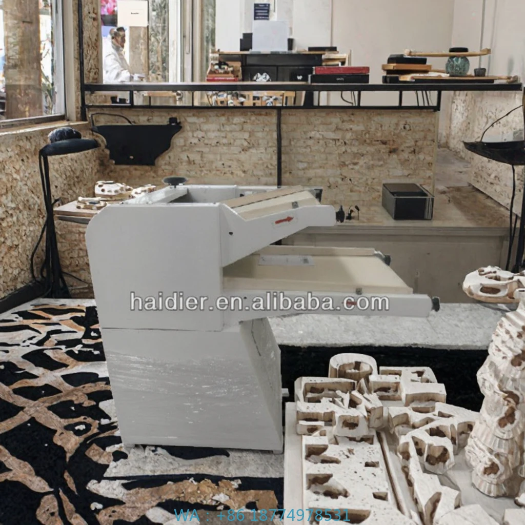 גיליון בצק לשימוש במסעדה עם קמח חדש מצב מכונת לחץ בצק לחם