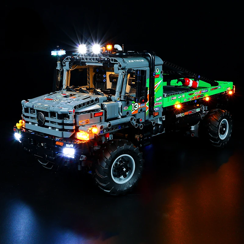 No Model LED Light Kit for 4x4 Zetros Trial Truck 42129