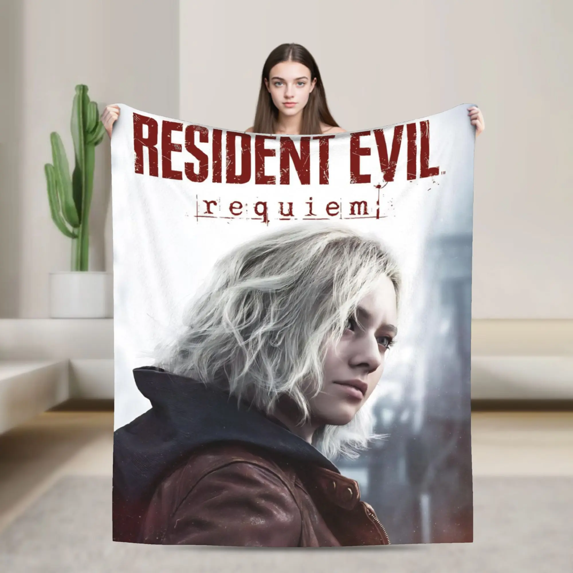 Residents Evils 9  Blanket Cozy Soft Games Throw Blankets for Couch 50x60 Inch Multi-size Bedspread