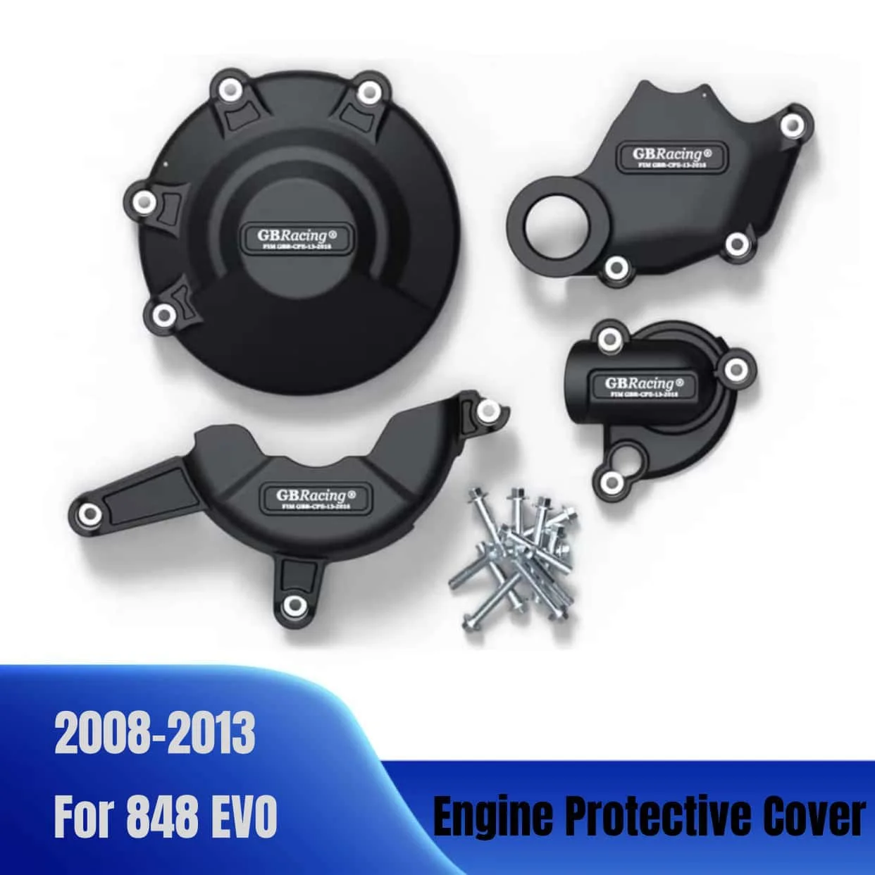 

Engine guard cover For Ducati 848 848 EVO 2008-2012 2013 For GBRacing Motorcycle Engine Protection Cover