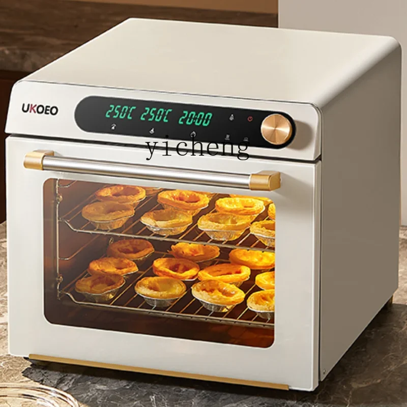 Tqh Oven Open Hearth Two-in-One Oven Baking at Home Multi-Functional Large Capacity Electric Oven