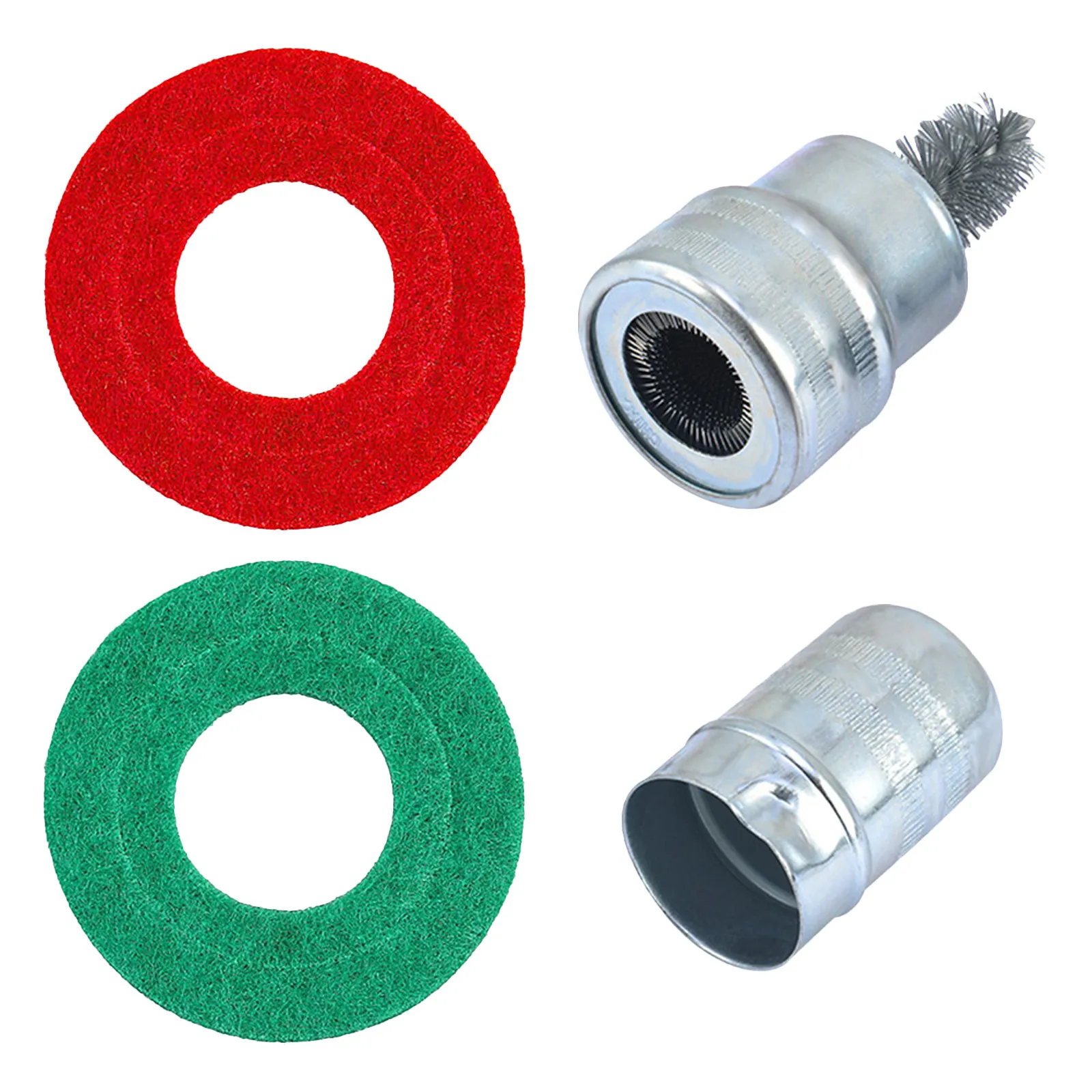 

1Set Car Battery Post Terminal Brush Heavy Duty Steel Wire Bristles Contoured Grip Car Wheel Rim Tire Cleaning Tool Battery