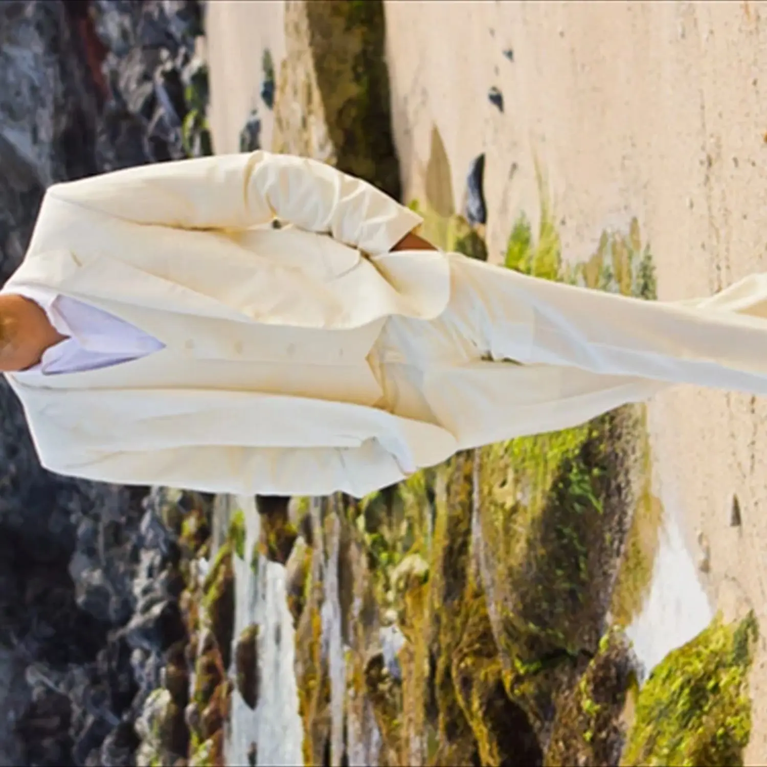

Customized3 Piece Beige Linen Suit Men Blazer Summer Beach Men Suit for Wedding Pants Vest Casual Jacket Tuxedo Costume Homme Ma