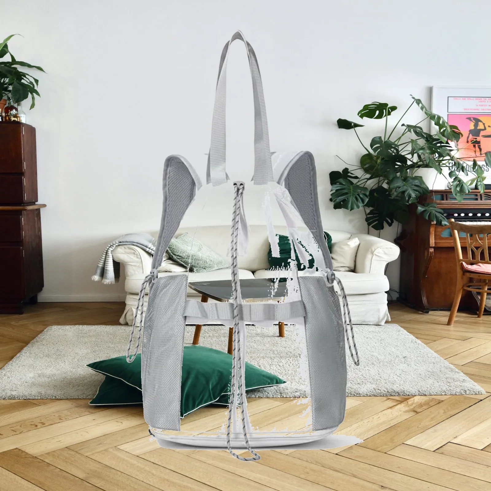 Badminton Backpack with Large Capacity, Sports and Travel Backpack with