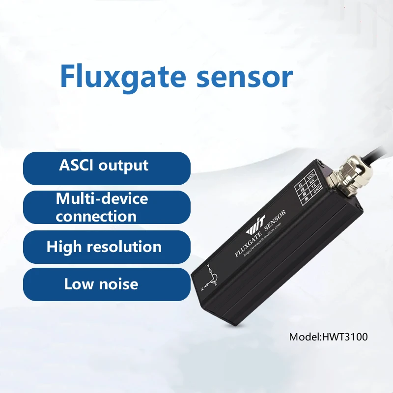 Three Axis Electronic Compass Geomagnetic Sensor PNI Magnetometer Heading Angle Flux Gate HWT3100 ﻿