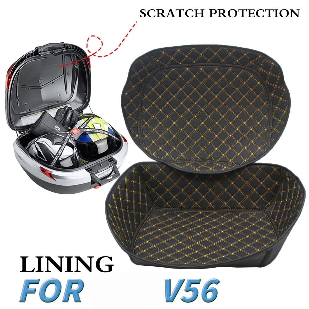 

For V56 Motorcycle Rear Trunk Case Liner Luggage Box Inner Rear Tail Seat Case Bag Lining Pad Accessories