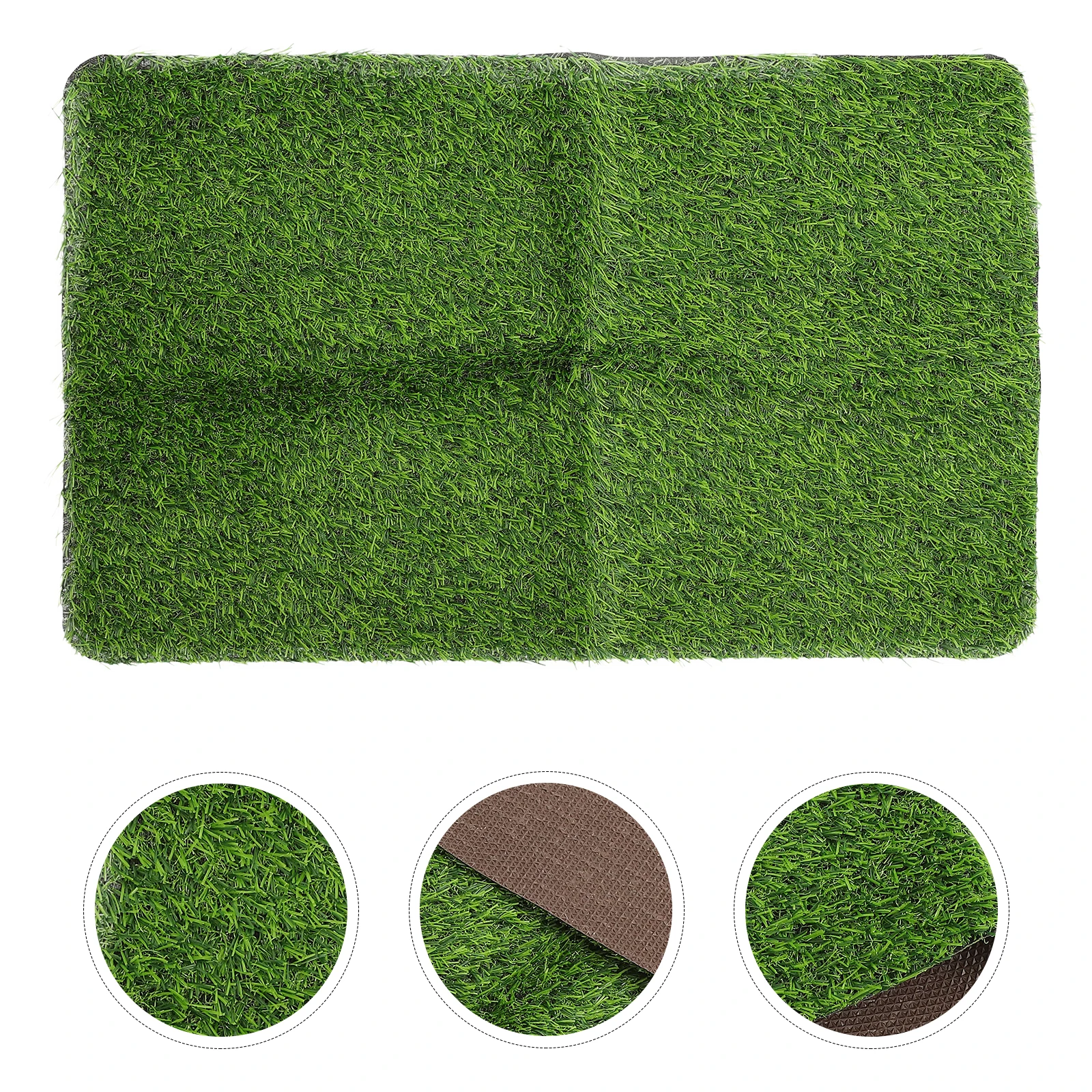 

Artificial Grass Door Mat 45cm x 70cm Non Skid Scraper Easy Clean Indoor Doormat Outdoor Mat TPR Back Suitable Styles