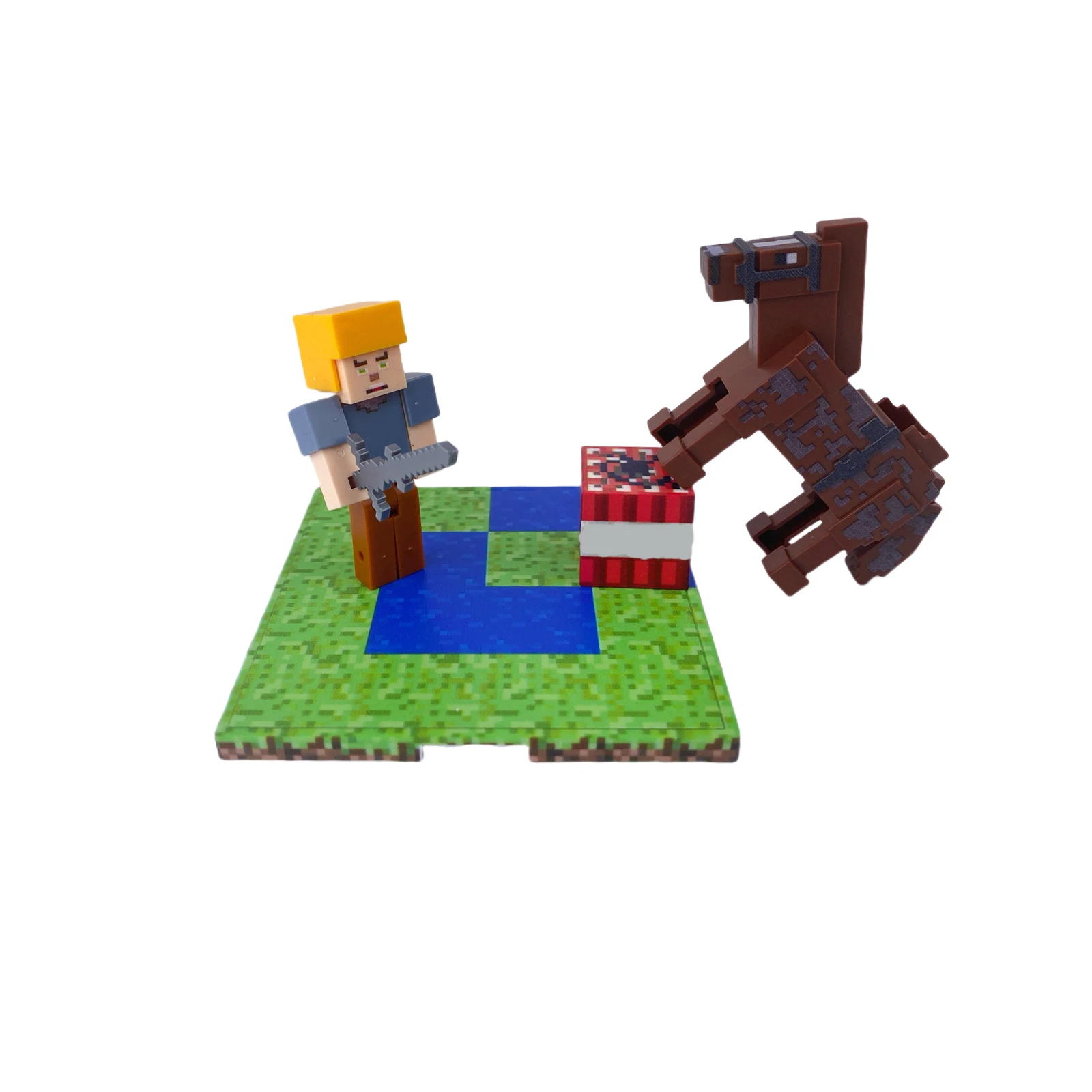 Mondo di blocchi magnetici, giocattoli sensoriali educativi STEM, animali e caratteri fai da te, giocattoli magnetici educativi per bambini