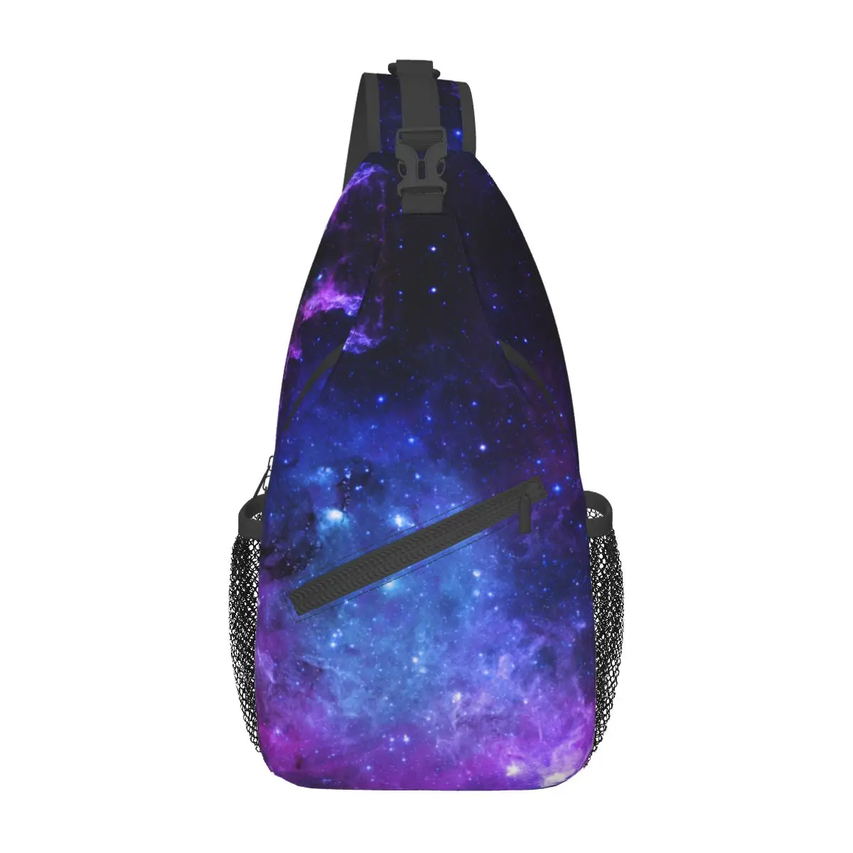 Galaxy Art Stars borsa a tracolla a tracolla piccola borsa a tracolla Universe Nebula zaino a tracolla Daypack per escursionismo viaggio borsa da viaggio