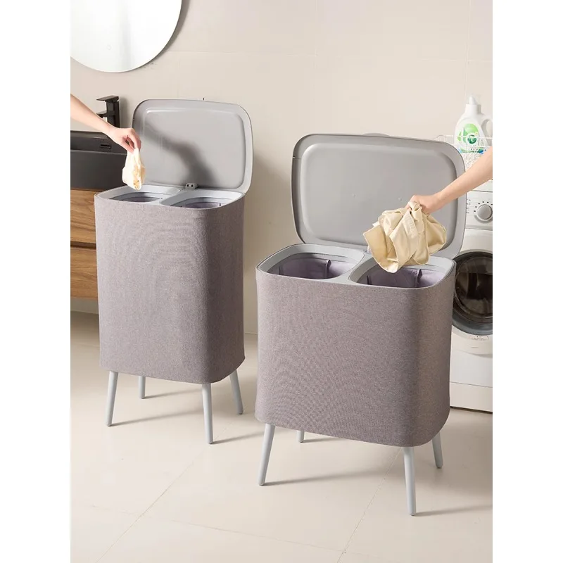 

Indoor furniture high-value dirty clothes basket Storage Advanced classification Large capacity laundry