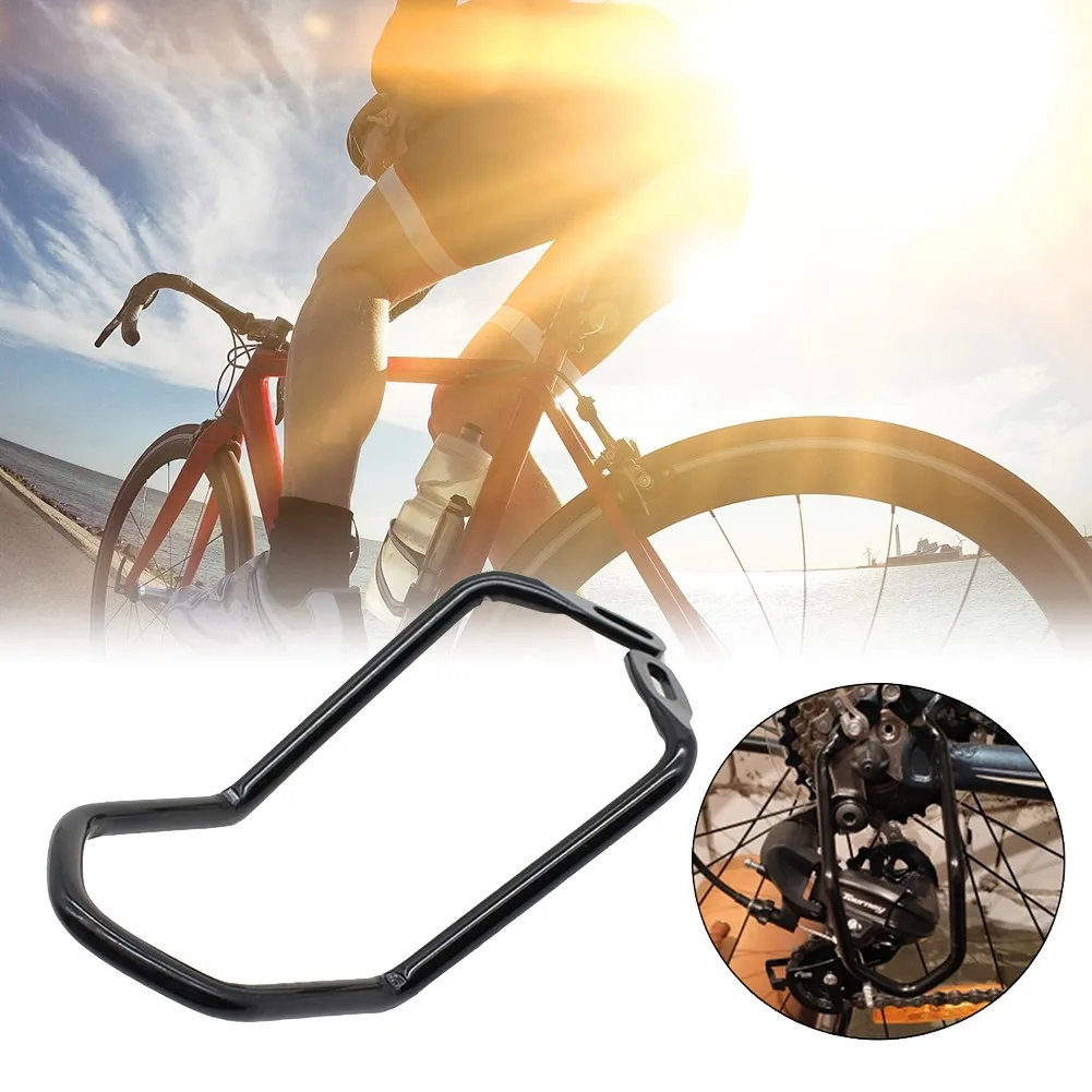 1Pcs Adjustable Steel Bicycle Mountain Bike Rear Gear Derailleur Chain Stay Guard Protector Outdoor Cycling Mtb Accessories