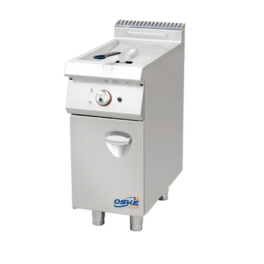 

YYHC-Customized Commercial Standing Electric Professional Deep Fryer with Potato Chips Power Food Parts Sales Frying Machine