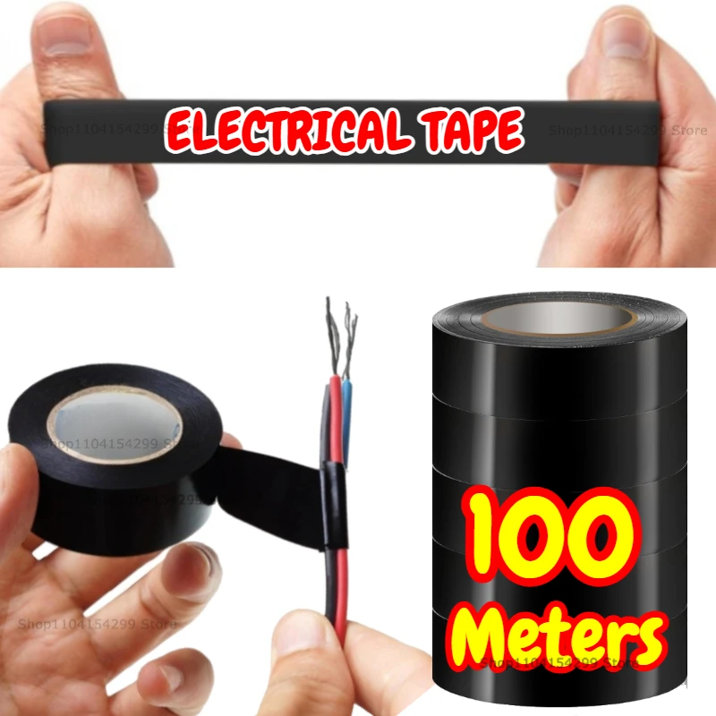 5/10pc Electrical Insulating Tape Heat Resistant Harness Insulation Automotive Tape Self Adhesive Electric Wire Protection Tapes