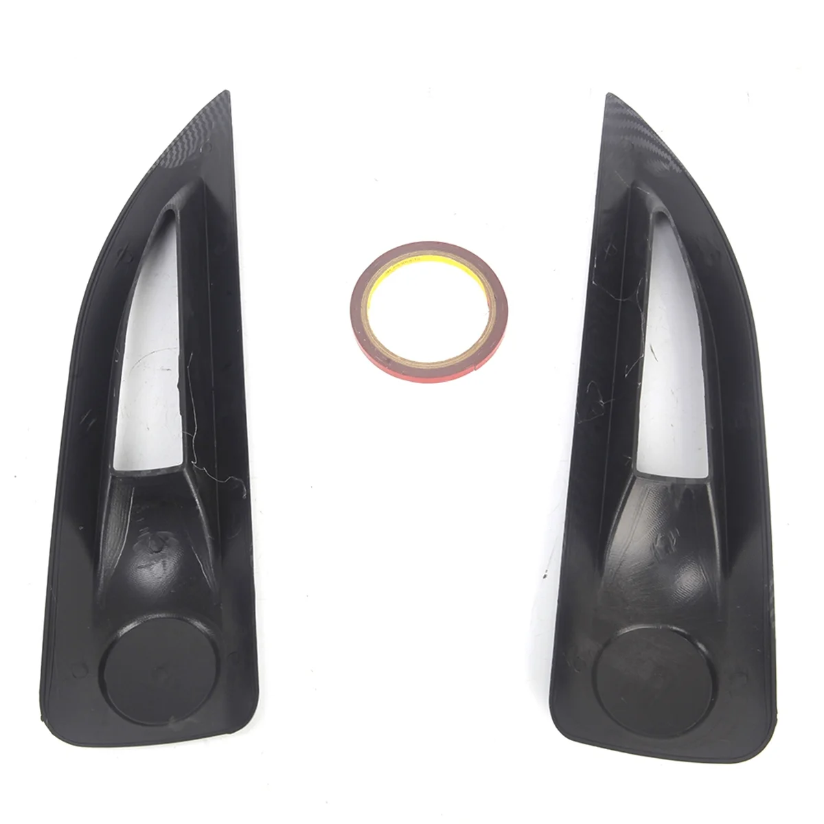 

1 Pair Hood Side Vent Cover Trim for Jeep Wrangler JK 2007-2017 Black -T45C