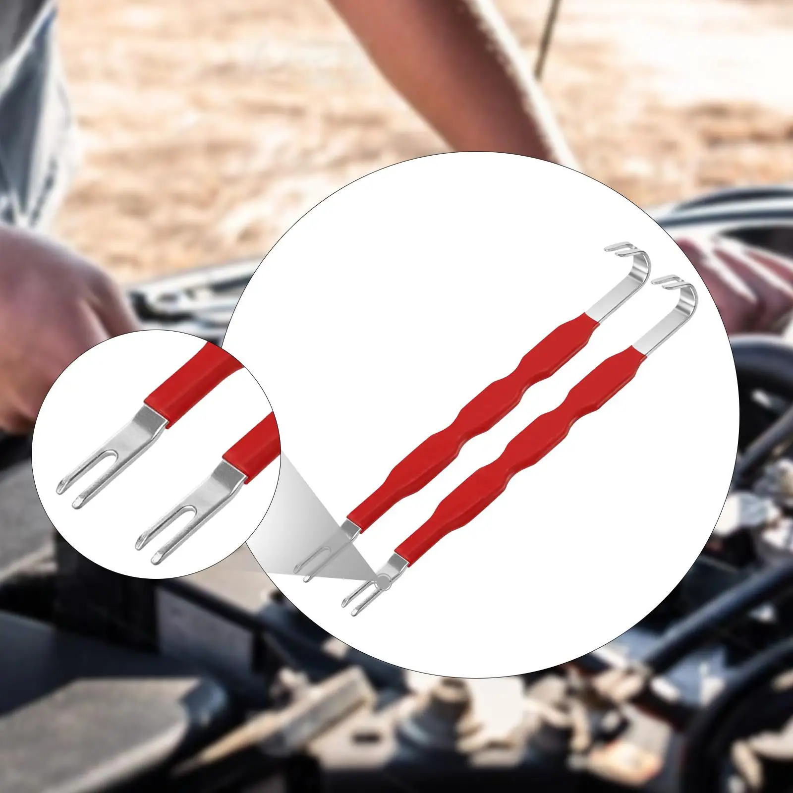 Automotive Electrical Pliers for Separating Connectors Multifunctional Car Tool Set for Maintenance