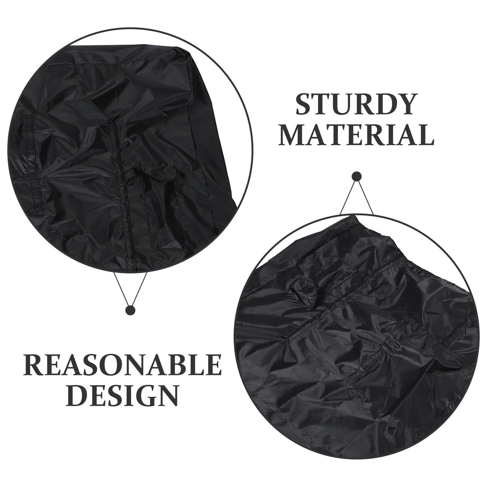 Outdoor Cover 55-58 Inch Dustproof Waterproof Oxford Cloth Fabric Screen Protector for Patio Use Outdoor Television Cover